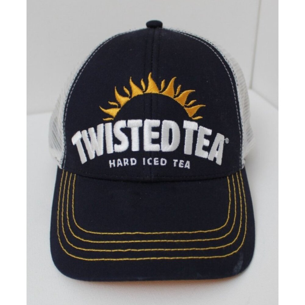 Twisted Tea Embroidered Mesh Back Baseball Cap